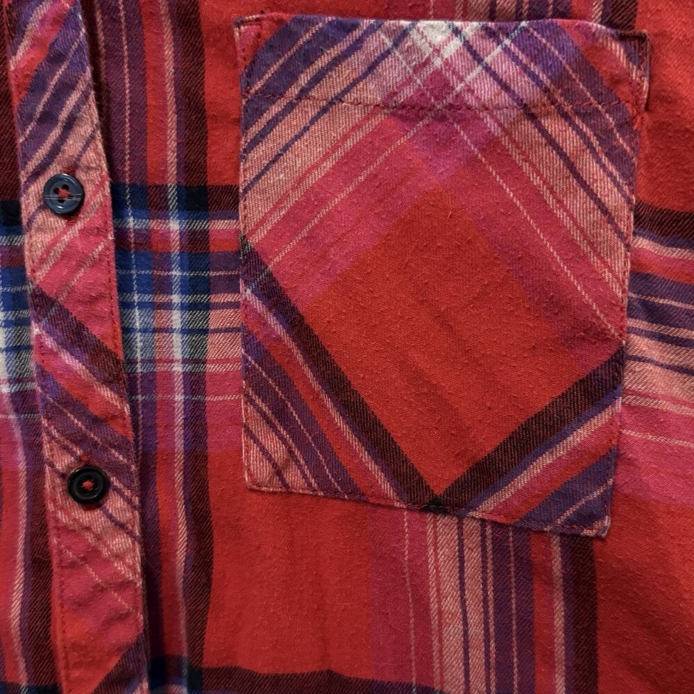 Lot of 3 Orvis Women Button Up Flannel Shirts XXL Plaid Western Cowgirl Outdoor - Picture 10 of 14